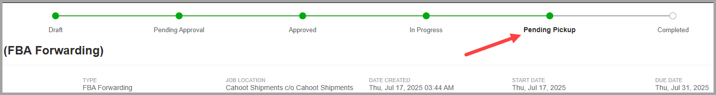 Amazon FBA Ship Method