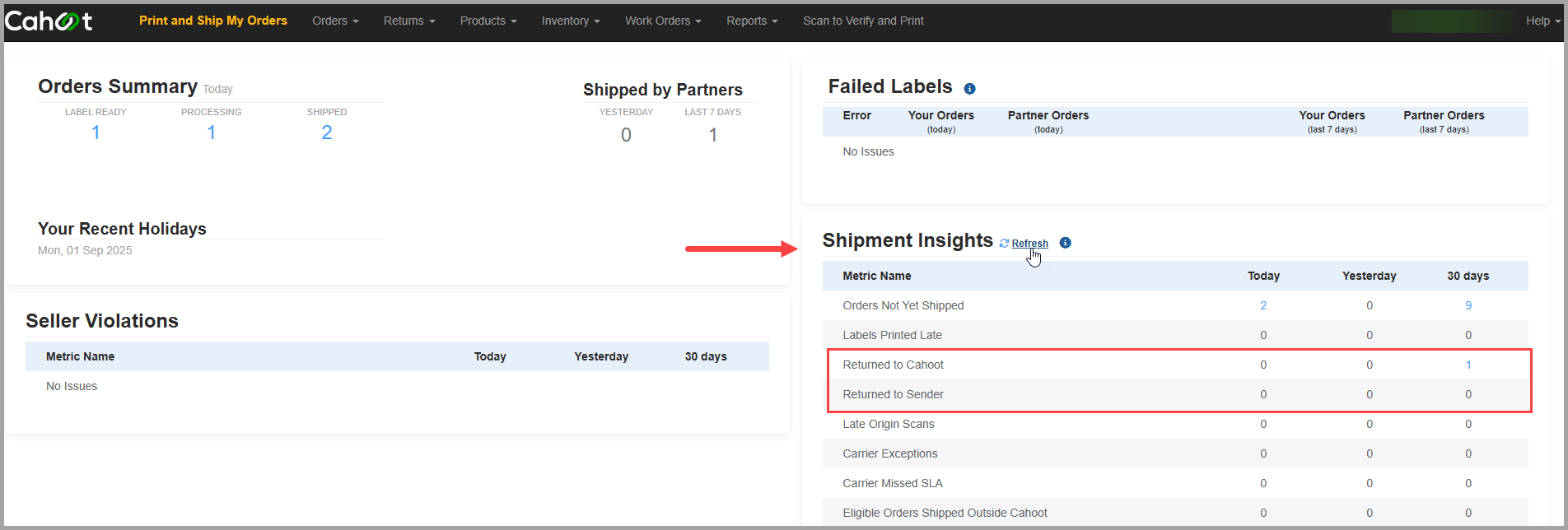 homepage insight
